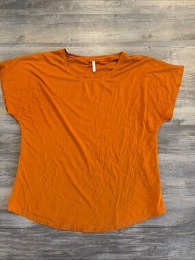 Saivana Bright Orange Short Sleeve Crew Tee
